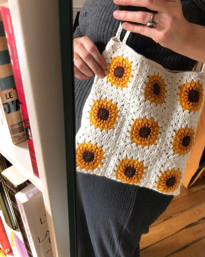 Sac en crochet tournesol 🌻